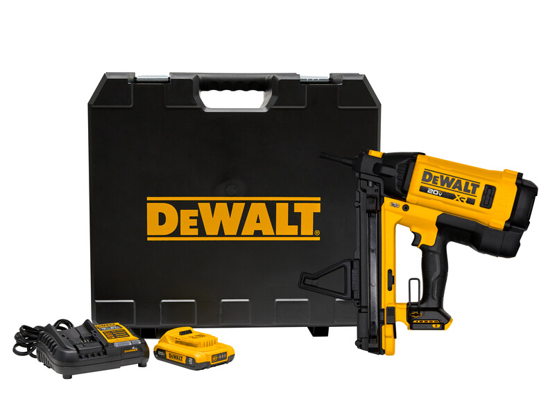 DeWalt 20V MAX Trak-It C6 Cordless Gas Concrete Nailer Kit DGN845D1