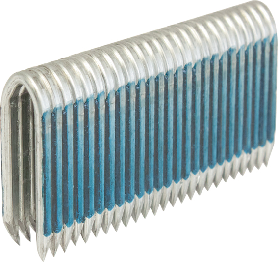9-Gauge 2" Leg Hot-Dipped Galvanized Barbed Staple