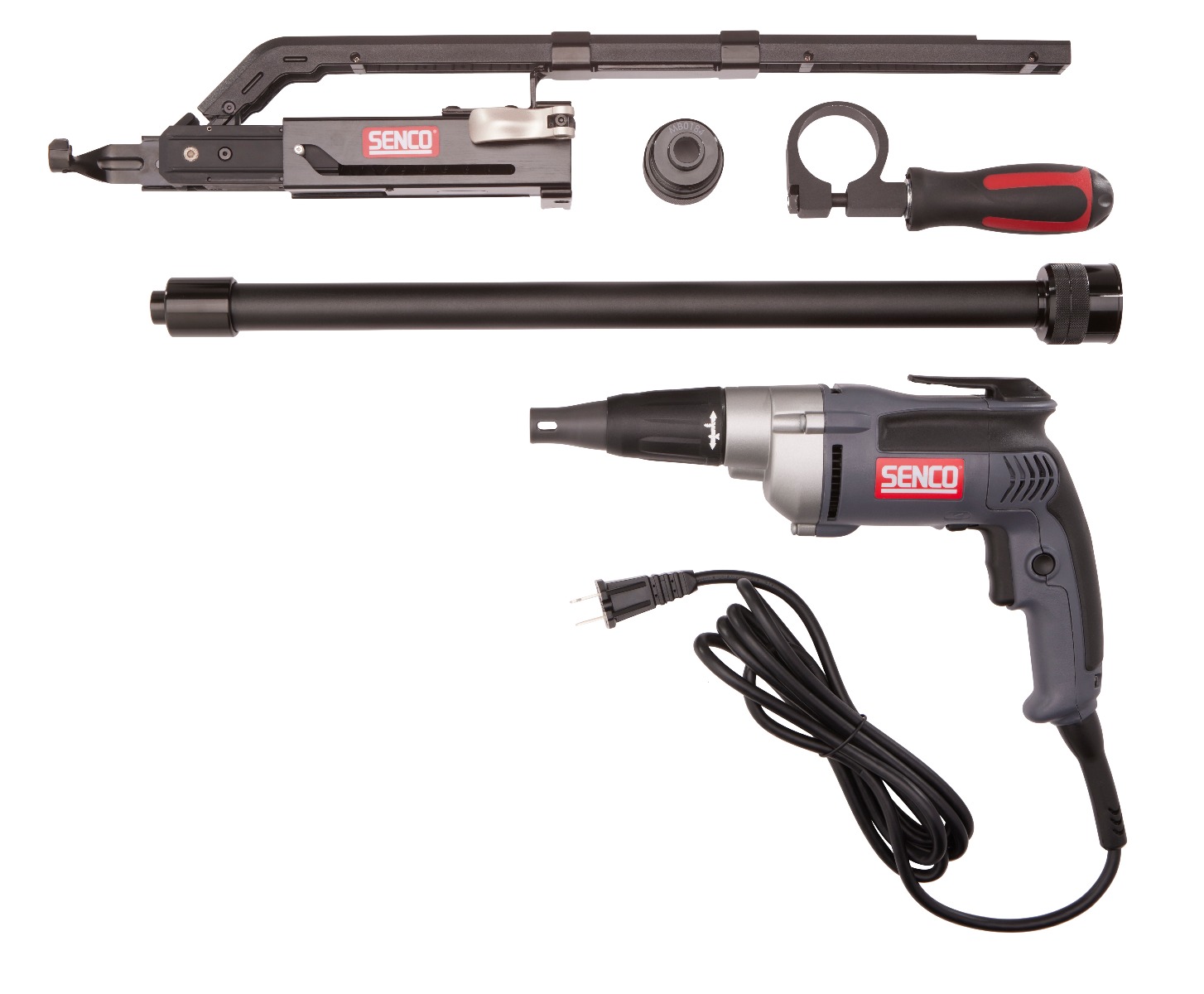 Senco DuraSpin DS532-AC 3-in-1 Electric Screwdriver Kit top down view