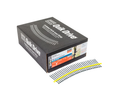 #10 x 3" DSVG Deck Screw, T25 6-Lobe Drive, Ribbed Flat Head, Quik Guard Coated DSVG3S Box
