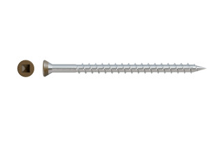Simpson Strong-tie DTH212S305BR01 #7 x 2-1/2" Brown-01 305 Stainless SSDTH Trim Head Deck Screw
