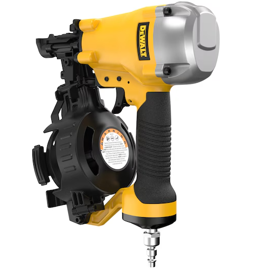 Dewalt DW46RN Pneumatic Coil Roofing Nailer, 3/4" to 1-3/4" back angle