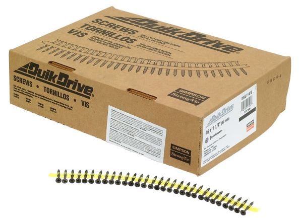 DWC114PS #6 x 1-1/4", #2 Phillips, Coarse Thread, Gray Phosphate box