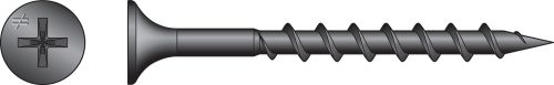 DWC158PS #6 x 1-5/8", #2 Phillips, Coarse Thread, Gray Phosphate