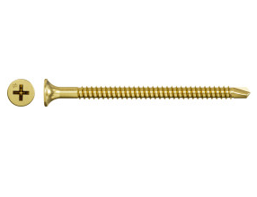 DWFSD238PS #8 x 2-3/8" Yellow Zinc Coated DWFSD Drywall Screw