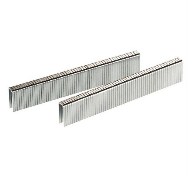 E06BAA 3/16" Crown 3/8" Leg Galvanized Plain Staple
