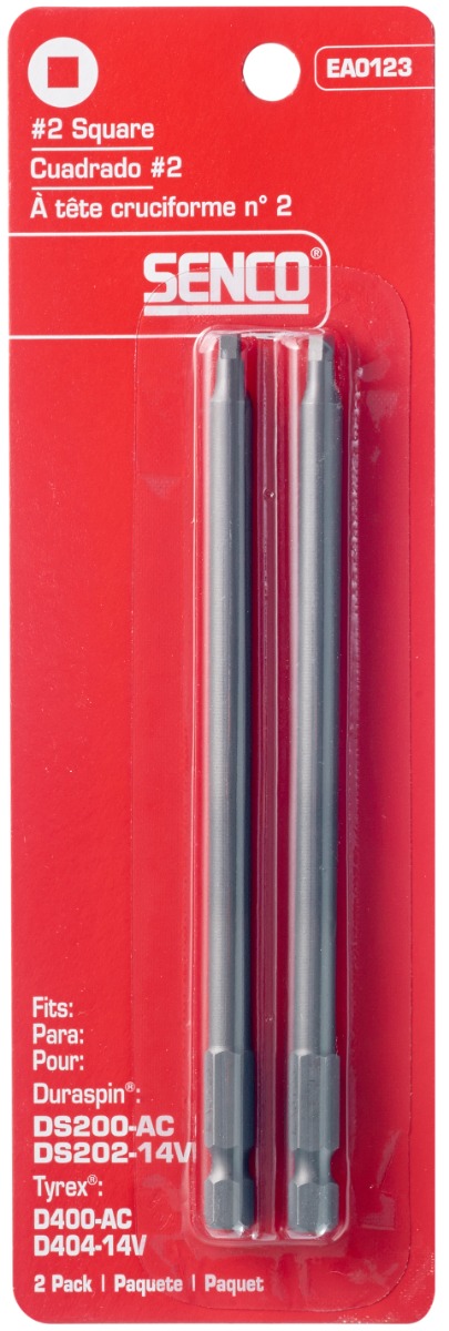 Senco EA0123 DuraSpin Square Bits - 2 pack