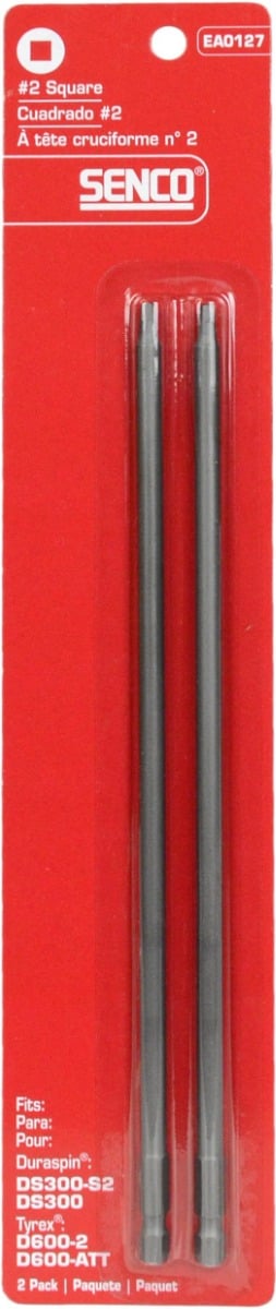 Senco EA0127 DuraSpin Square Bits - 2 pack