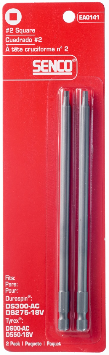 Senco EA0141 DuraSpin Square Bit (2 Pack)