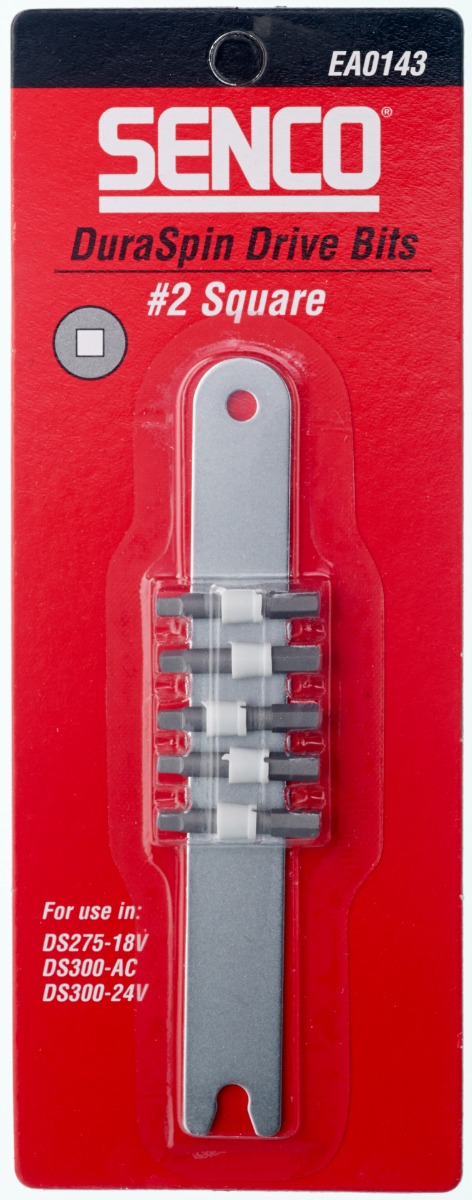 Senco EA0143 DuraSpin Square Bit Tips - 5 pack