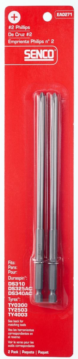 Senco DuraSpin EA0271 Phillips Bits - 2 Pack