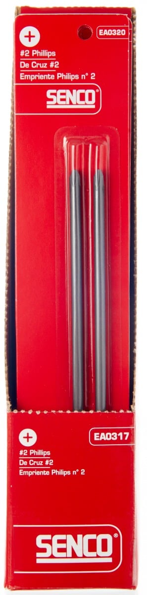 Senco EA0320 DuraSpin 3" Phillips Attachment Bit - 2 Pack