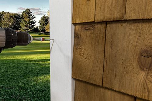 Deck-Drive DCU234STN 2-3/4" Tan DCU Composite Deck Screw installation project