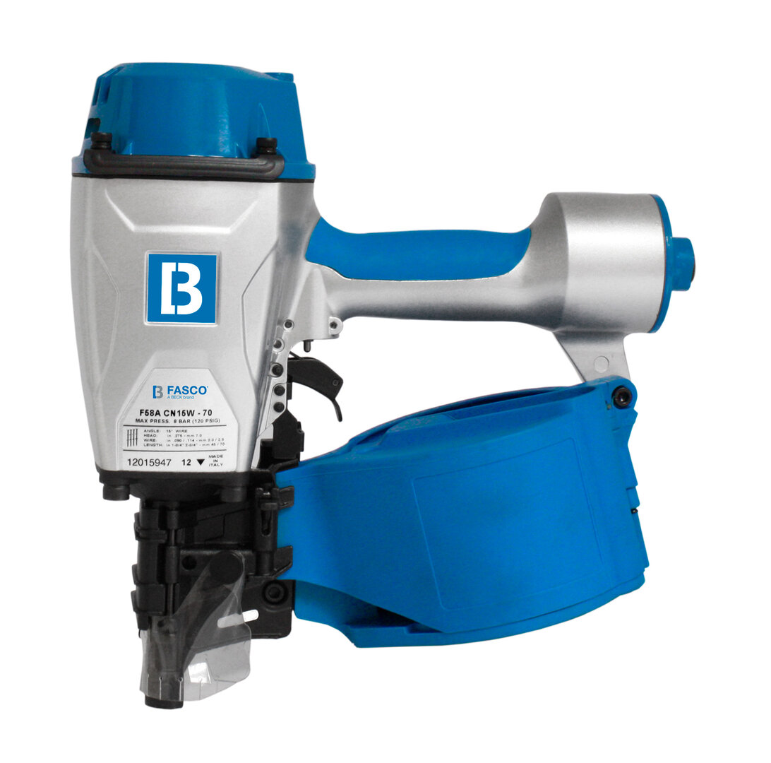 BECK F58A CN15W-70 Coil Pallet Nailer
