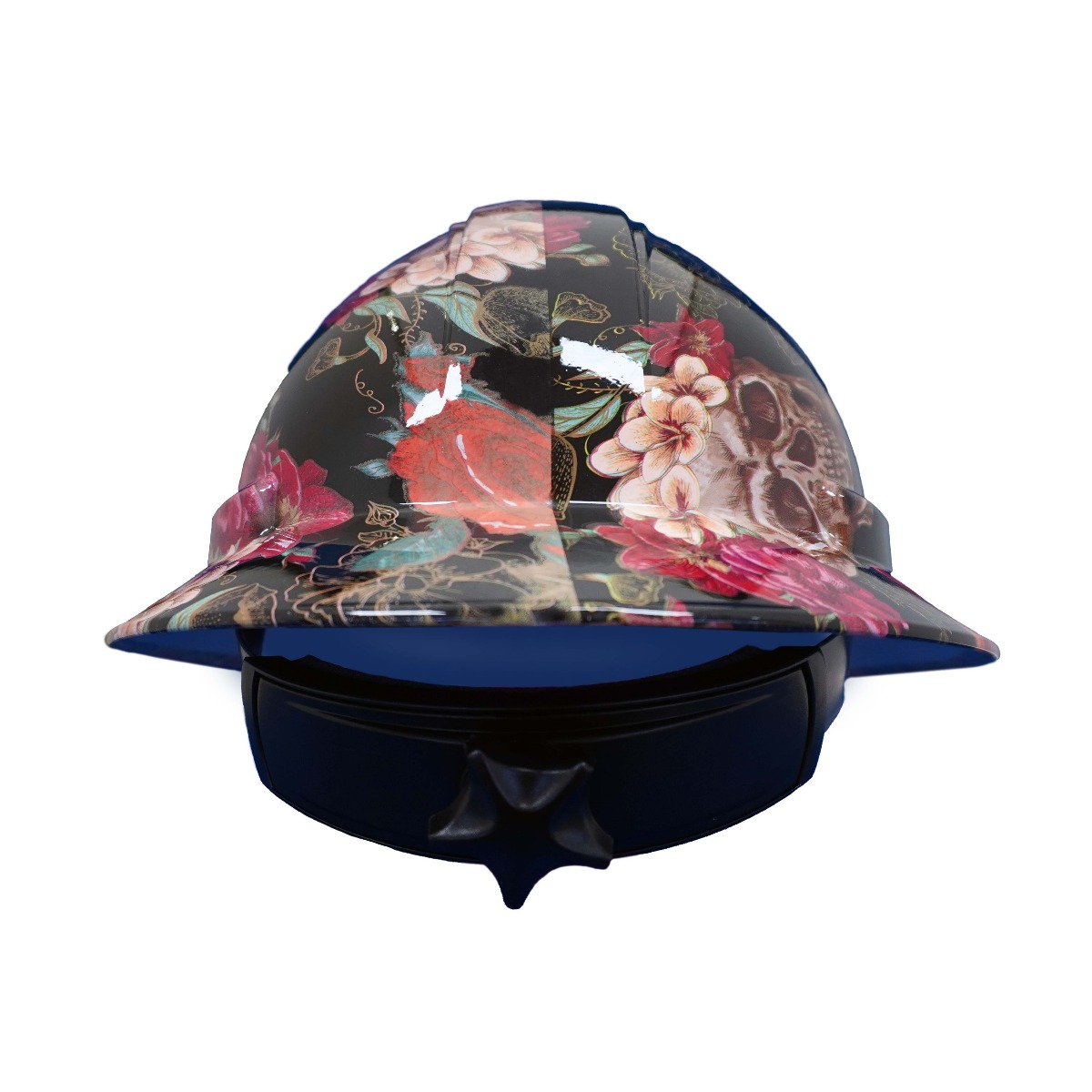 PIP Dynamic Kilimanjaro Full Brim Nightshade Skull Hard Hat 280-HP641R-FSK back