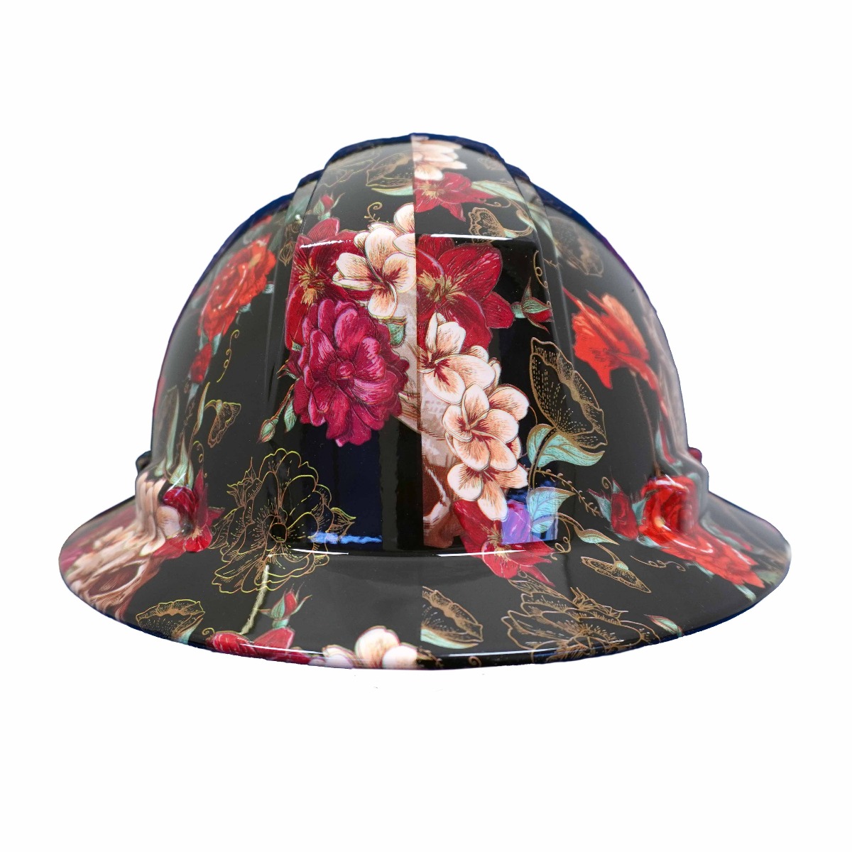 PIP Dynamic Kilimanjaro Full Brim Nightshade Skull Hard Hat 280-HP641R-FSK front