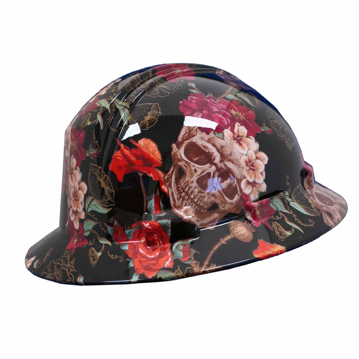 PIP Dynamic Kilimanjaro Full Brim Nightshade Skull Hard Hat 280-HP641R-FSK