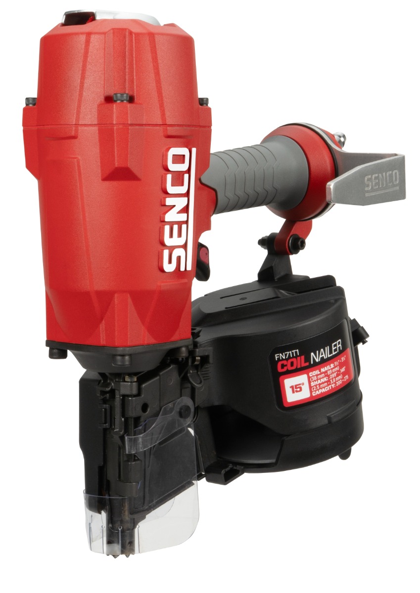 Senco FN71T1 15 Degree Coil Framing Nailer angle view
