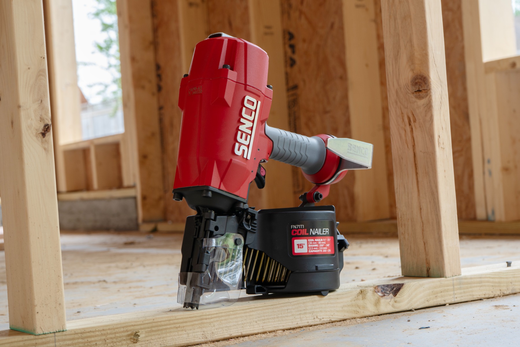 Senco FN71T1 15 Degree Coil Framing Nailer hero image