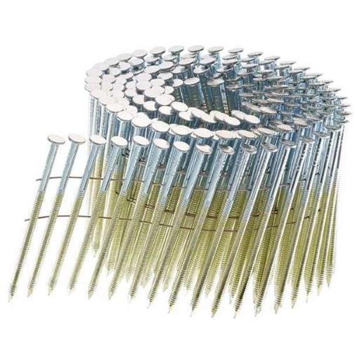 GL24ASBF Coil 2-3/8" x .113 Ring Shank Hot Dipped Galvanized Nails