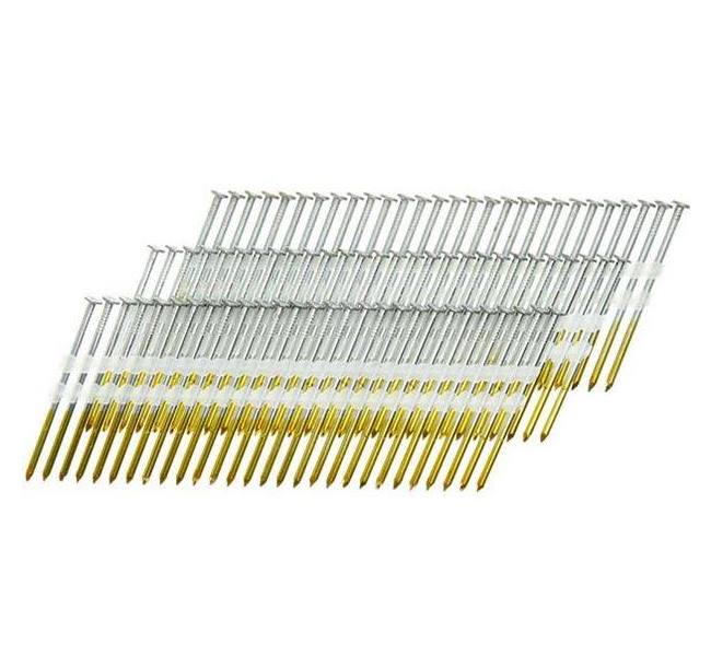 HL27ASBS Full Round Head 3" x .120 Ring Shank Hot Dipped Galvanized Framing Nails