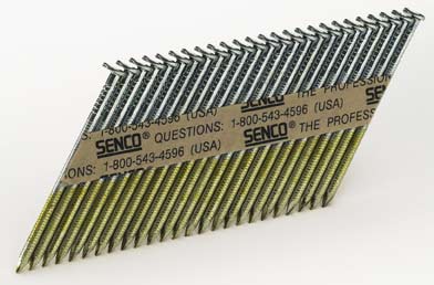 3" x .120 Screw Hot Dipped Galvanized Strip Nail