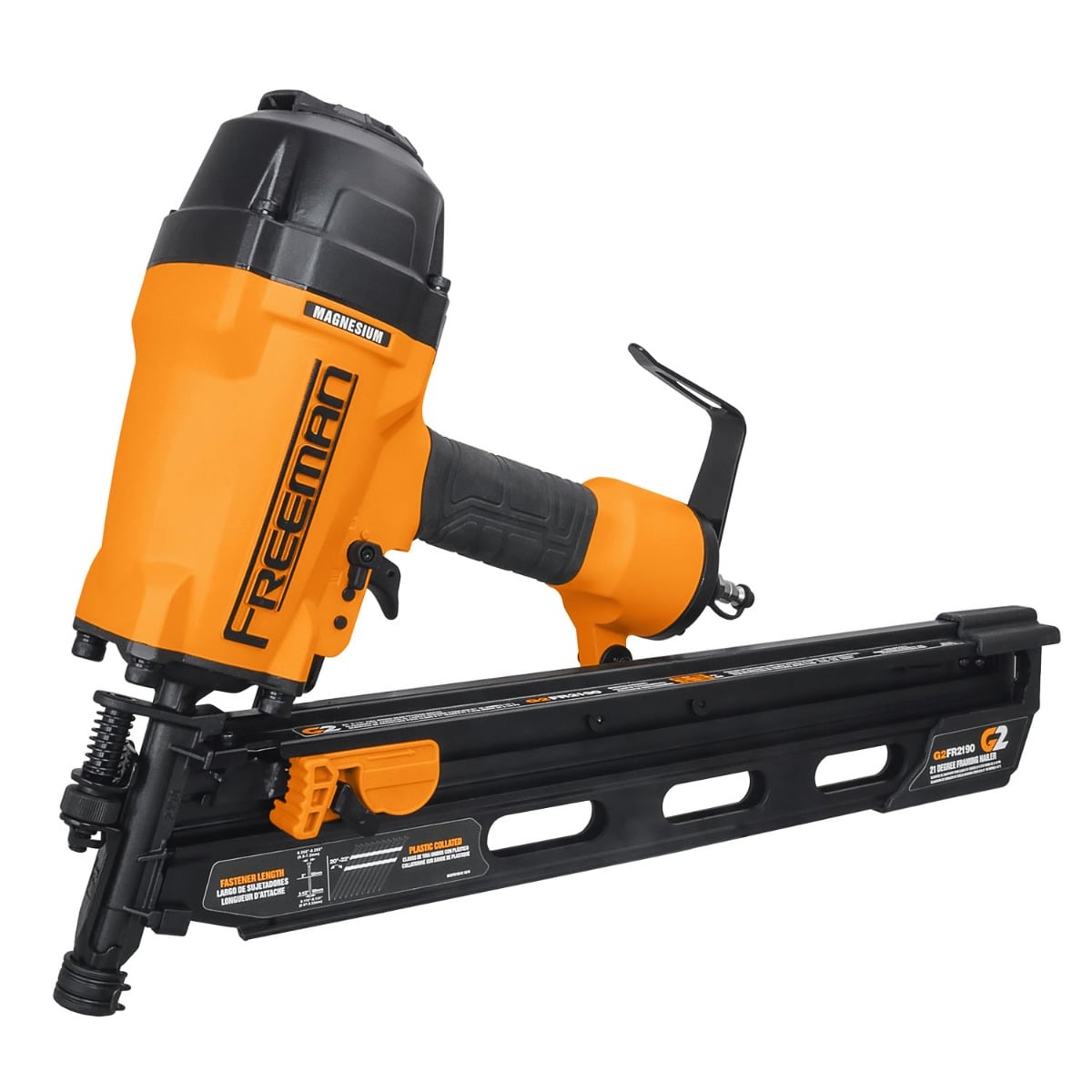 Freeman G2FR2190 21-degree Full Head Framing Nailer tool