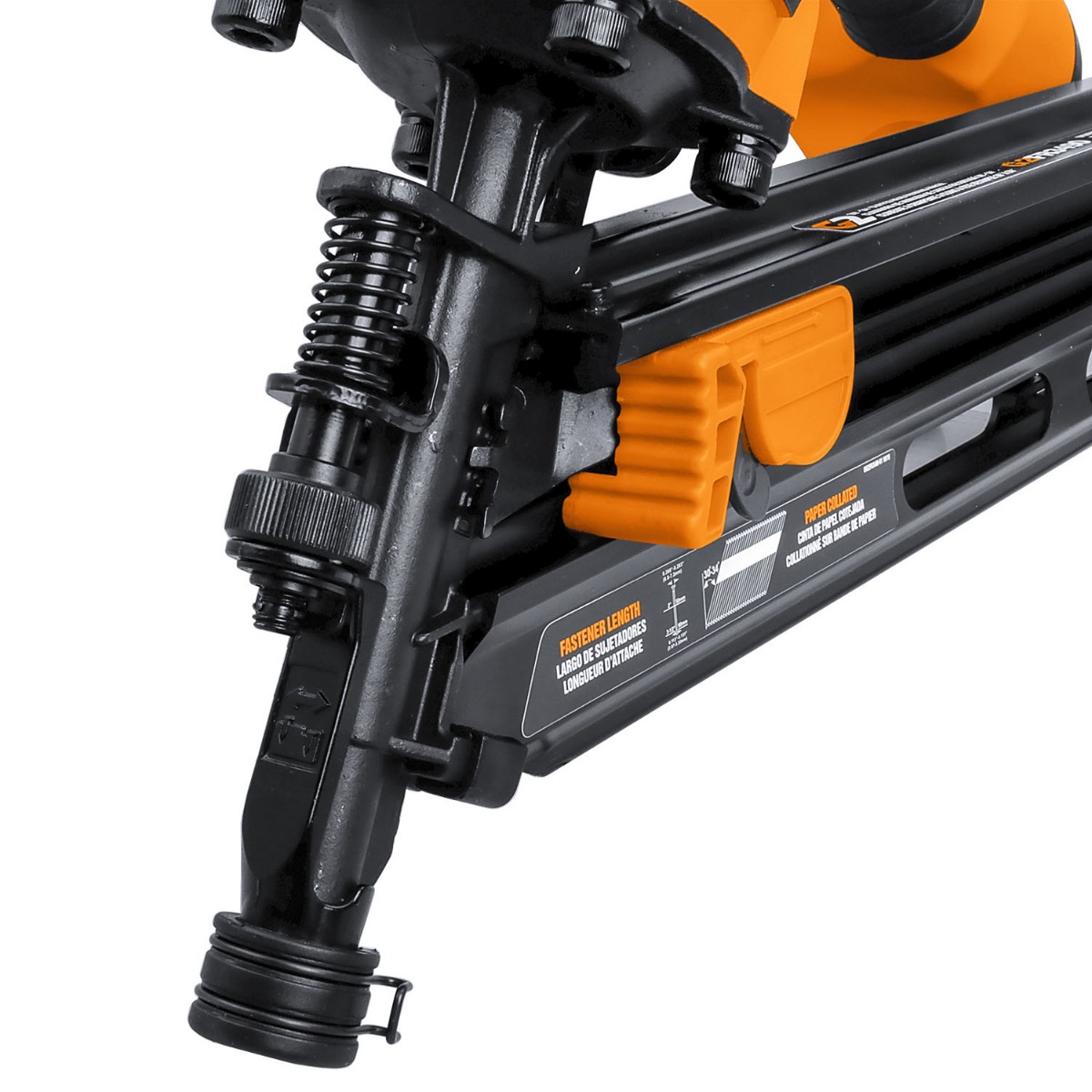 Freeman G2FR3490 34-degree Clipped Head Framing Nailer no mar tip