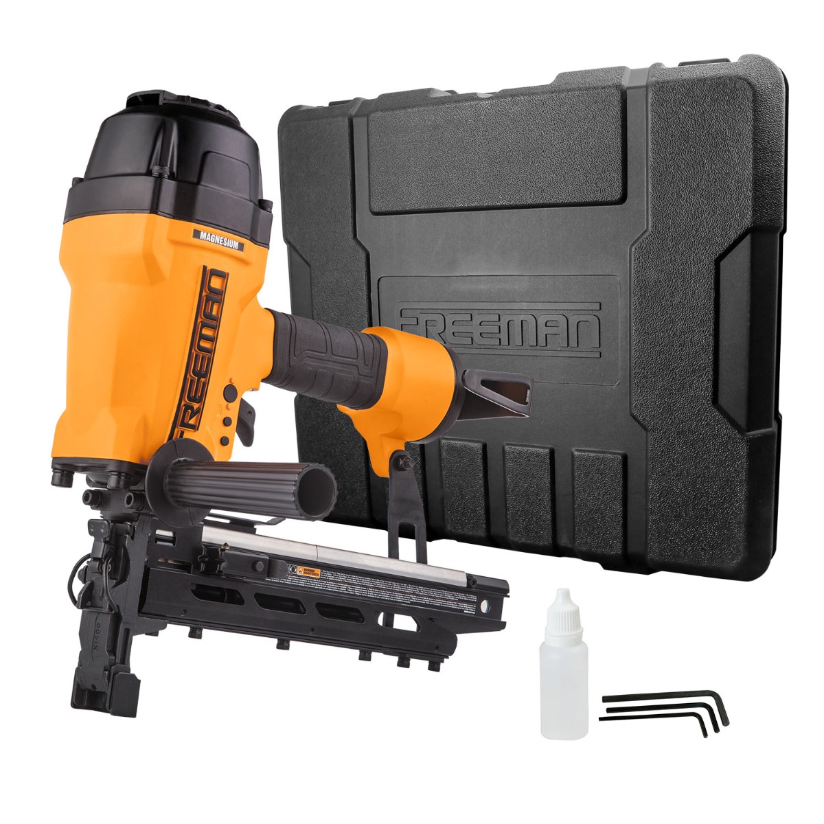 Freeman G2FS9 Pneumatic 9-Gauge Fencing Stapler with case and tool oil