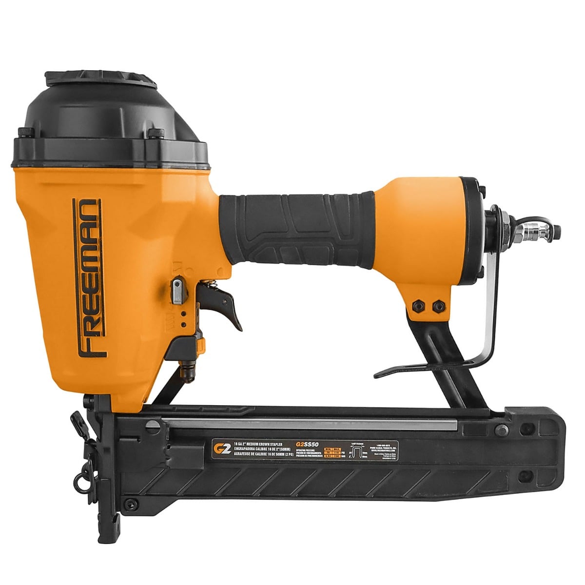 Freeman G2SS50 Pneumatic 16-Gauge Medium Crown Stapler tool only