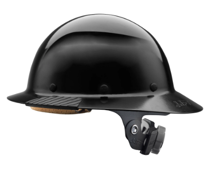 LIFT Safety HDF-15KG DAX Full Brim Black Hard Hat