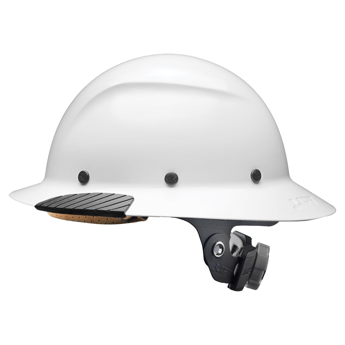 LIFT Safety HDF-15WG DAX Full Brim White Hard Hat