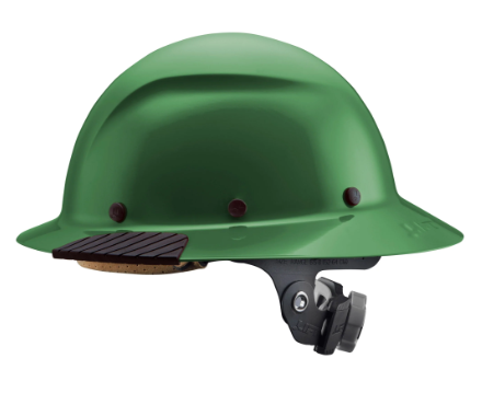 LIFT Safety HDF-19GG DAX Full Brim Green Hard Hat