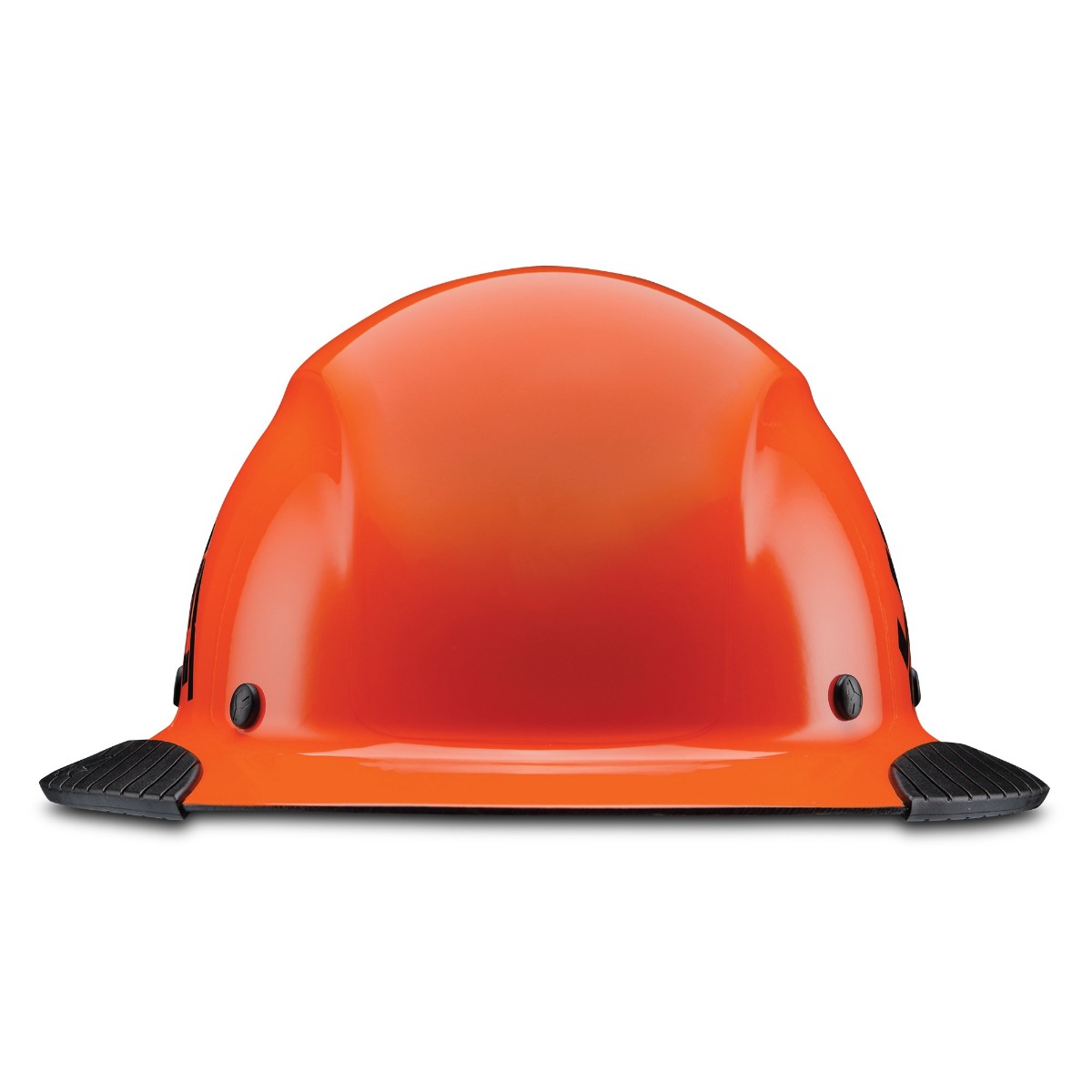 LIFT Safety HDF50C-19OC DAX Fifty50 Carbon Fiber Full Brim Orange Hard Hat Front