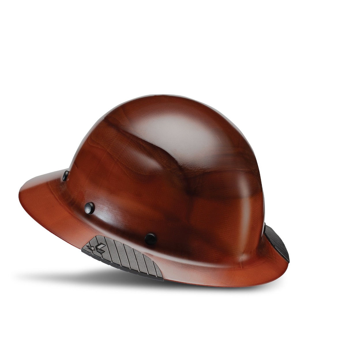 LIFT Safety HDF-15NG DAX Full Brim Brown Hard Hat Angle