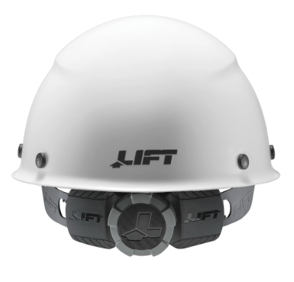 LIFT Safety DAX Fiber Resin Cap White back