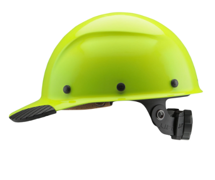 LIFT Safety HDFC-18HV DAX Fiber Resin Cap Hi-Viz Yellow
