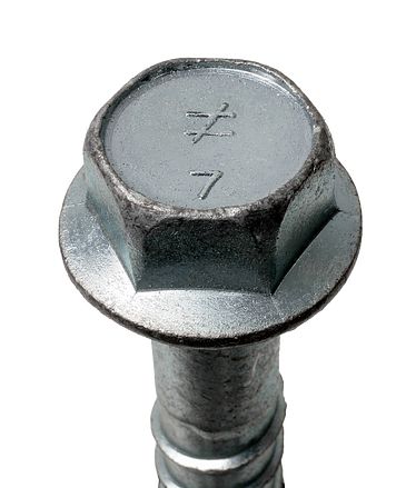 3/4” x 8-1/2” Simpson Strong-Tie THD75812HMG Titen HD Heavy-Duty Concrete Masonry Screw head stamp