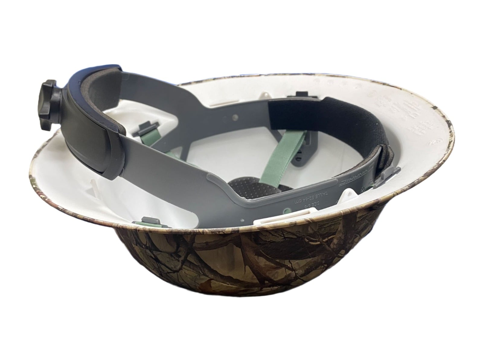 PIP Dynamic Kilimanjaro Full Brim Camo Matte Hard Hat interior