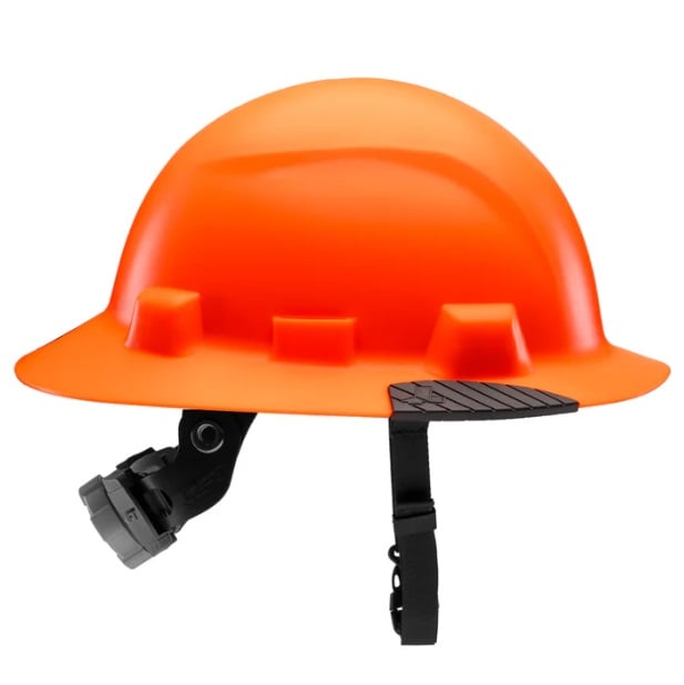 LIFT Safety iDAX Non-Vented Orange Hi-Viz Hard Hat HIDNV-24HO
