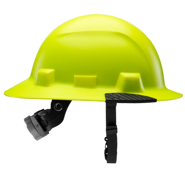 LIFT Safety iDAX Non-Vented Yellow Hi-Viz Hard Hat HIDNV-24HV