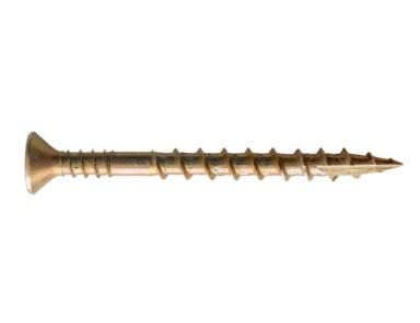08F200YTS High Load Screw #8 x 2", Wood to Wood, Yellow Zinc Plastic Collated