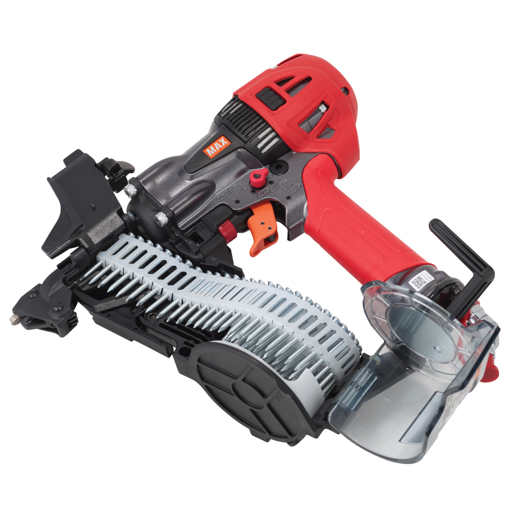 MAX HN65J2 PowerLite High Pressure Nailer for 1-1/2” to 2-1/2” coil nails