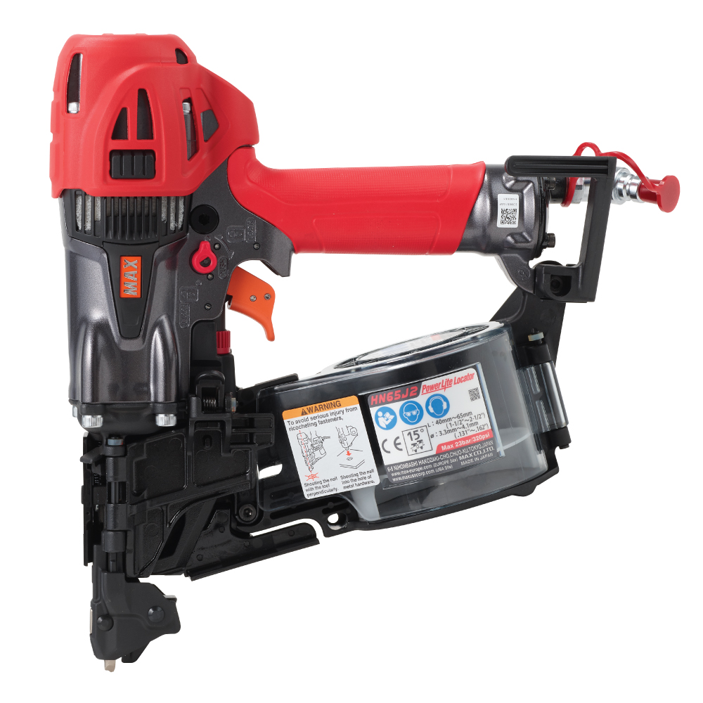 MAX HN65J2 PowerLite High Pressure Metal Connector Nailer