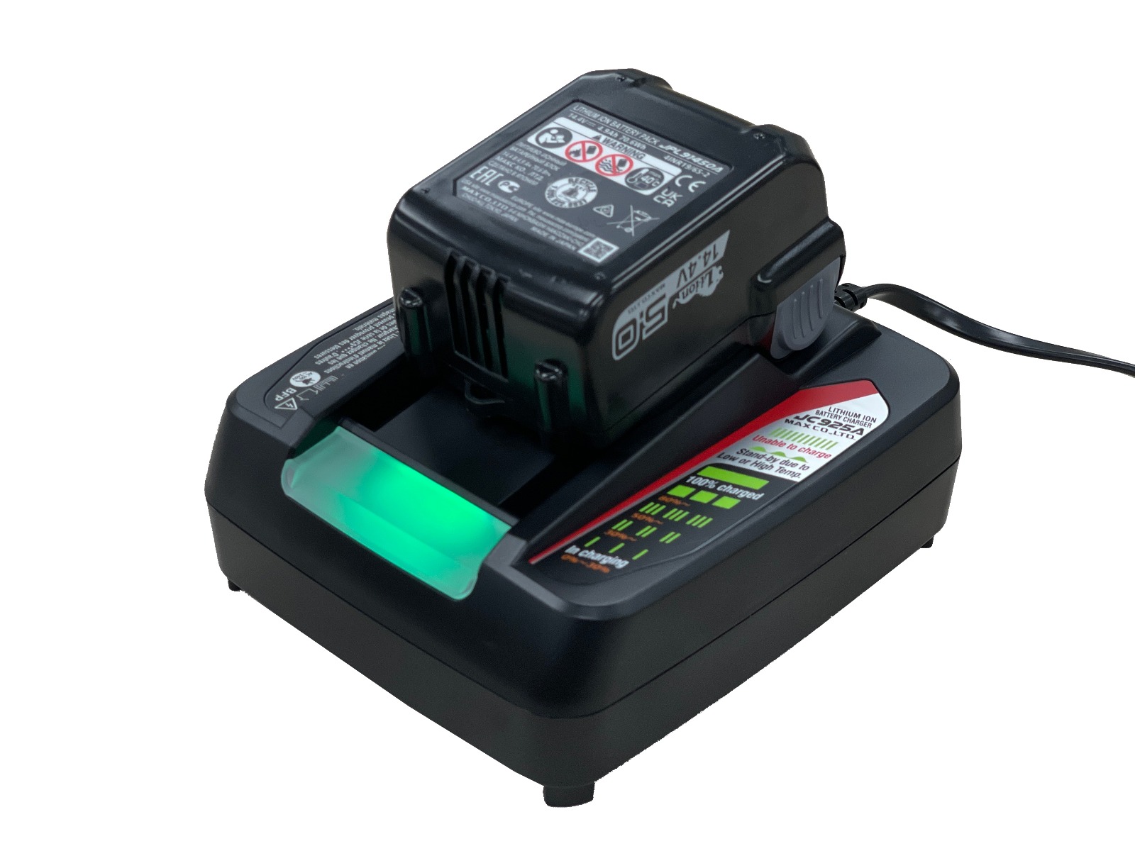 MAX JC925A Battery Charger indicator light