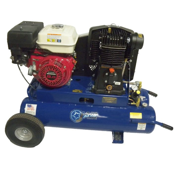 J-Air J114H8-16P 8HP Gas Power Wheeled Air Compressor