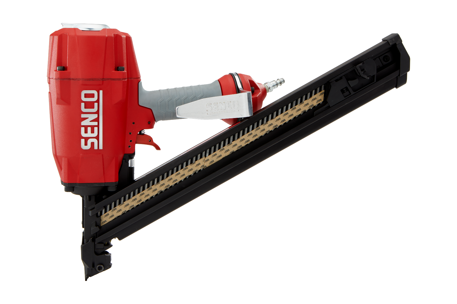 Senco JN91P2 Metal Connector Nailer extended magazine