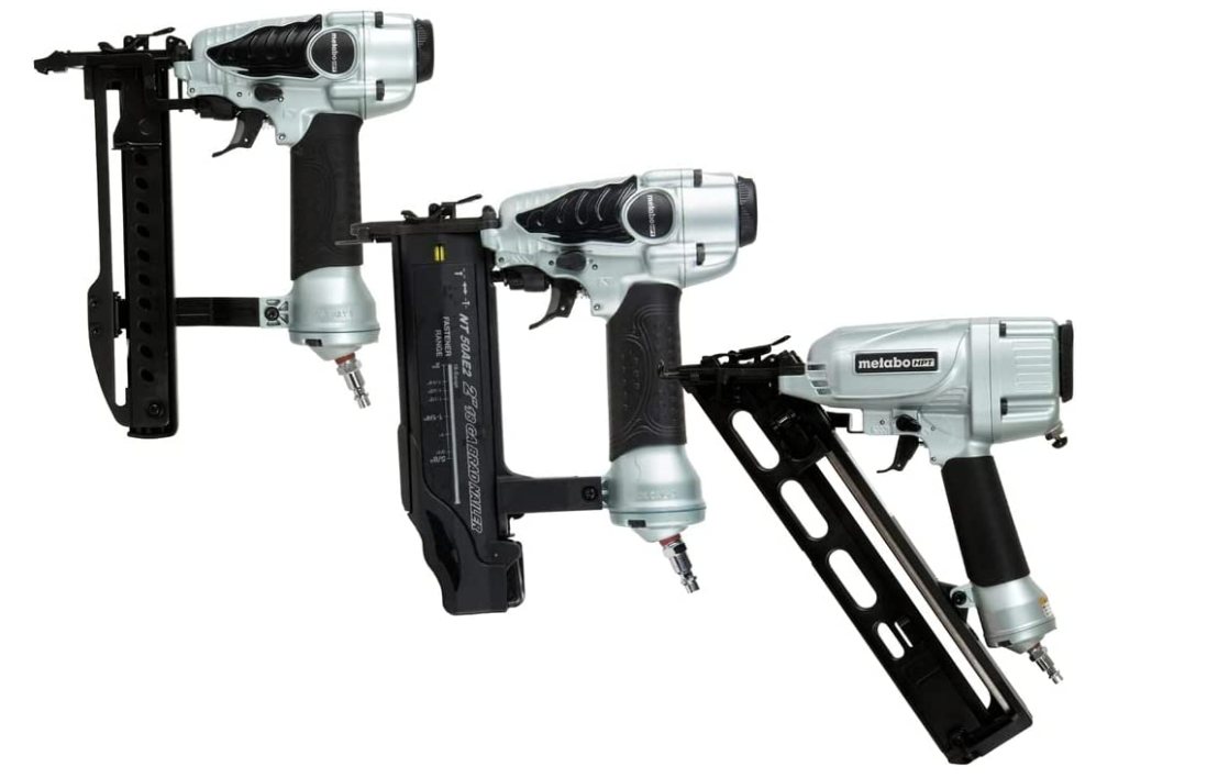 Metabo HPT KITNT506538M Pneumatic Finish & Trim 3-Tool Kit (3pcs)