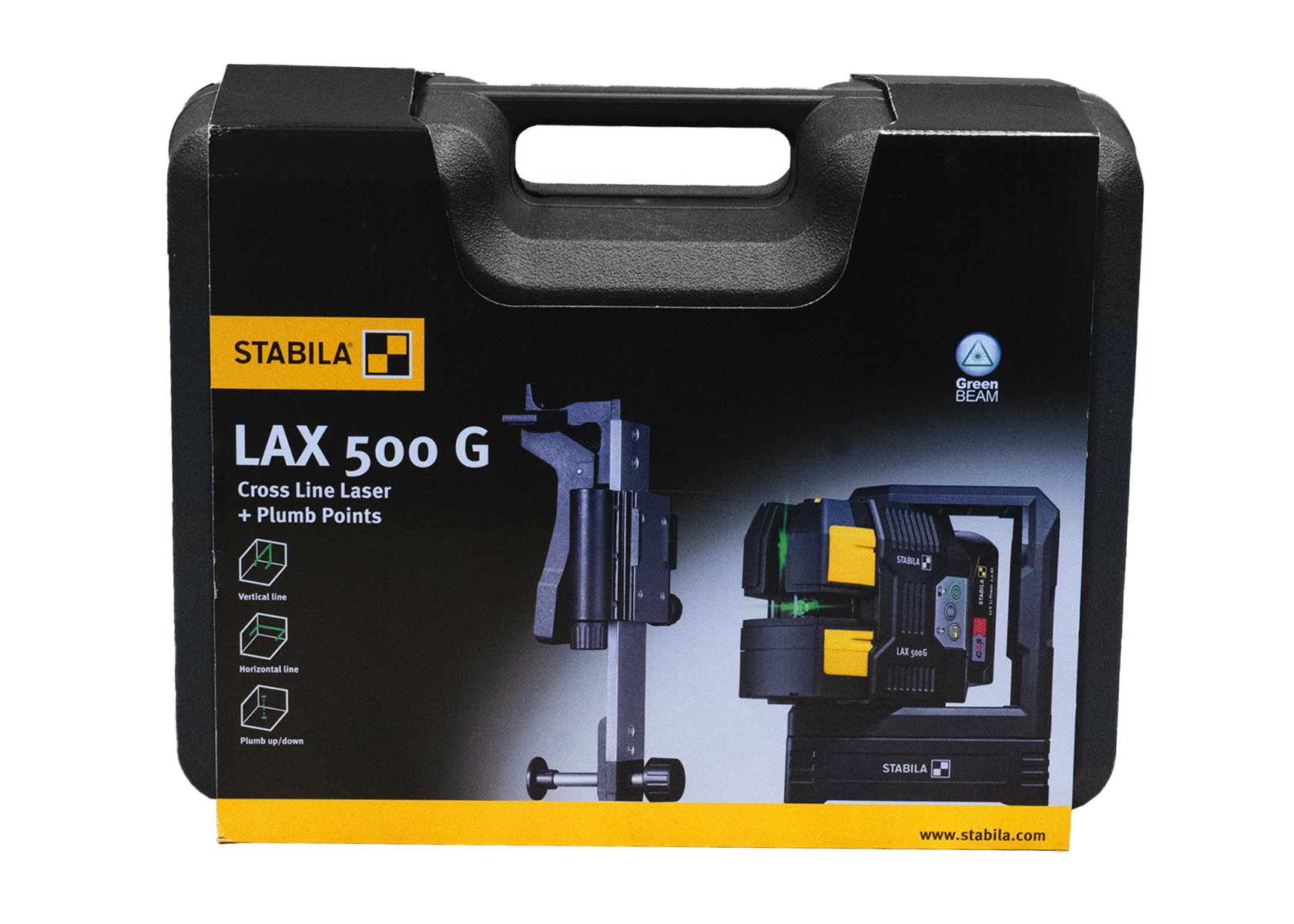 Stabila LAX 500 G Cross-Line & Plumb Dot… 03510 | Nail Gun Depot