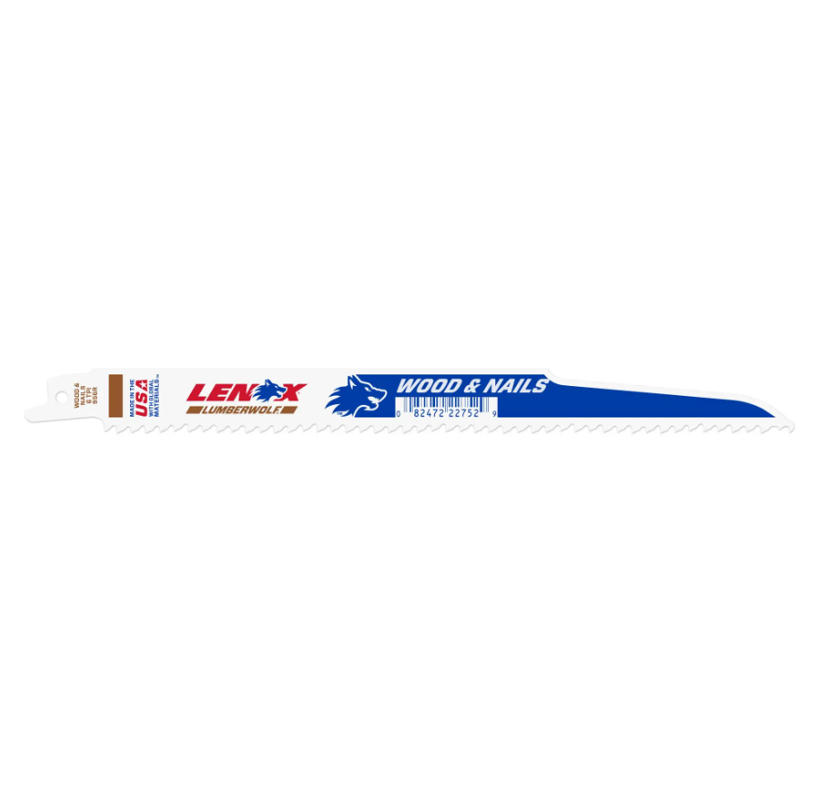 Lenox 22752 9" x 6TPI Reciprocating Saw Blade